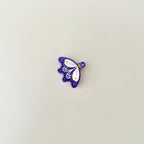 Deep purple clicker showing optional silent upgrade for discreet stimming