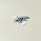 portable winged wolf toy suitable for neurodivergent users and collectors
