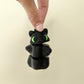 stacked handheld spinner with tactile ridges for grounding, repeatable motion, and regulation
