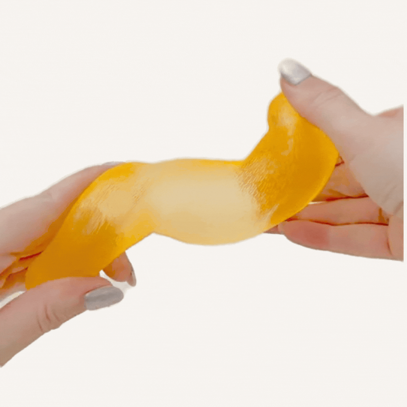 Handheld squishy fidget toy for busy hands, stress relief and quick sensory regulation breaks.
