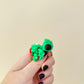 Tiny textured turtle toy for tactile play

