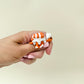 Sushi turtle with octopus-style topping, bumpy texture, and articulated motion for calm focus.
