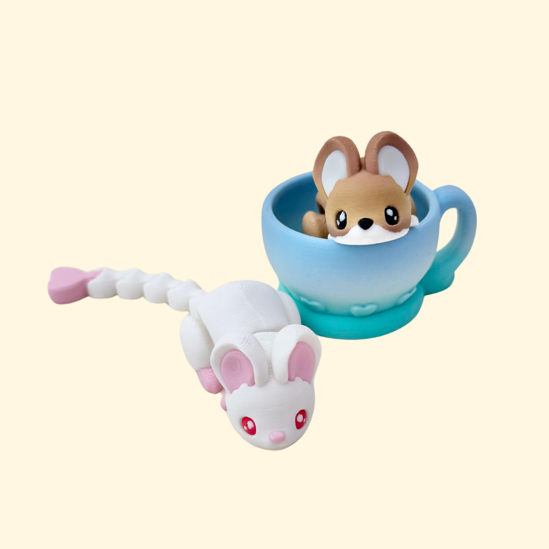 small mouse fidget toy for sensory play and regulation
