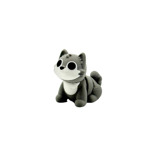 Portable mini stim tool with quiet wiggle for concentration on the go
