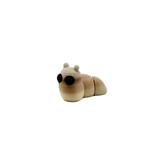 Portable mini sensory toy with articulated movement for on-the-go calm
