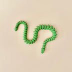 Bendy articulated snake fidget for focus breaks, grounding and satisfying tactile movement.