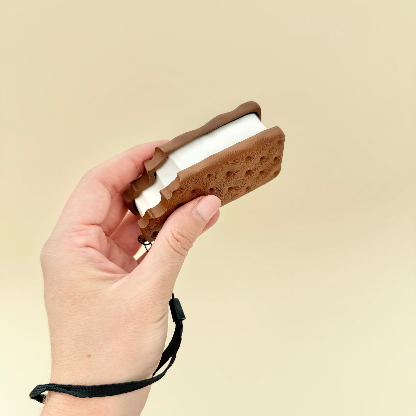 portable clicker fidget toy for neurodivergent users and texture seekers
